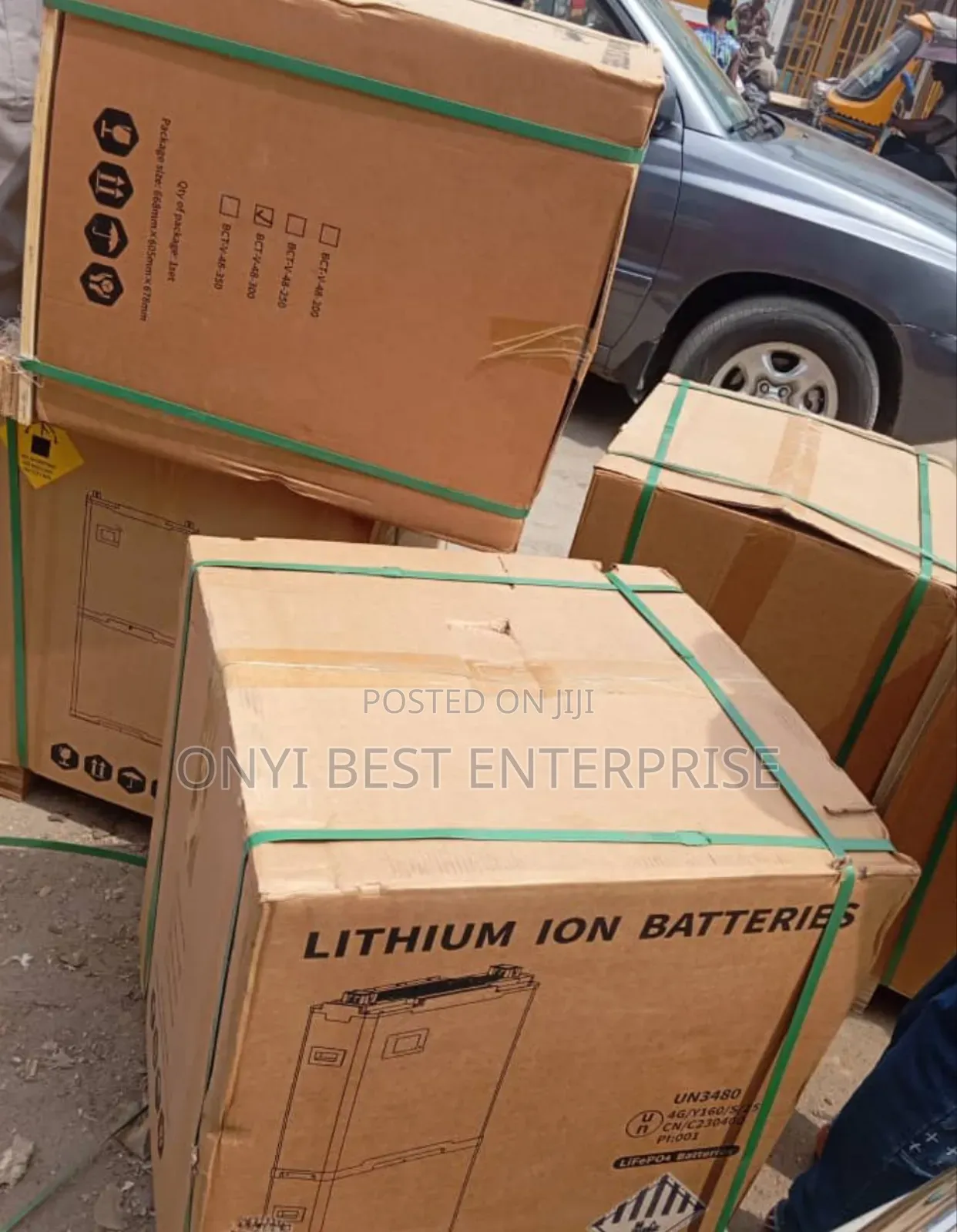 Blue Carbon Lithium Ion Phosphate Battery 15kwh 48v-300ah Available