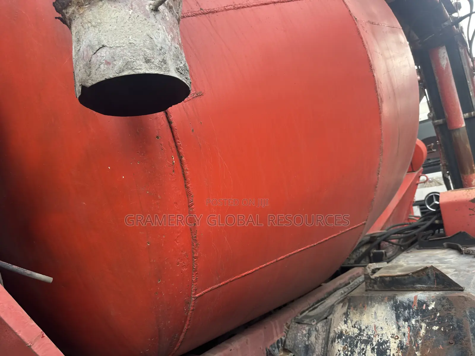 Foreign Used Man Diesel Cement Mixer Truck With Pump 1998 for Sale