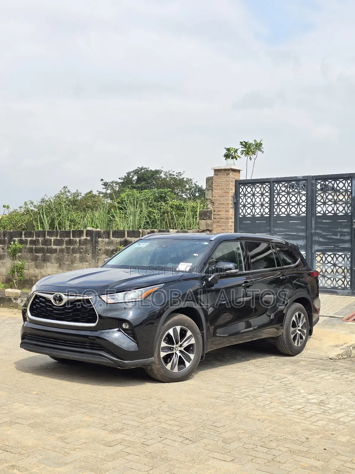 Toyota Highlander XLE AWD 2020 Black