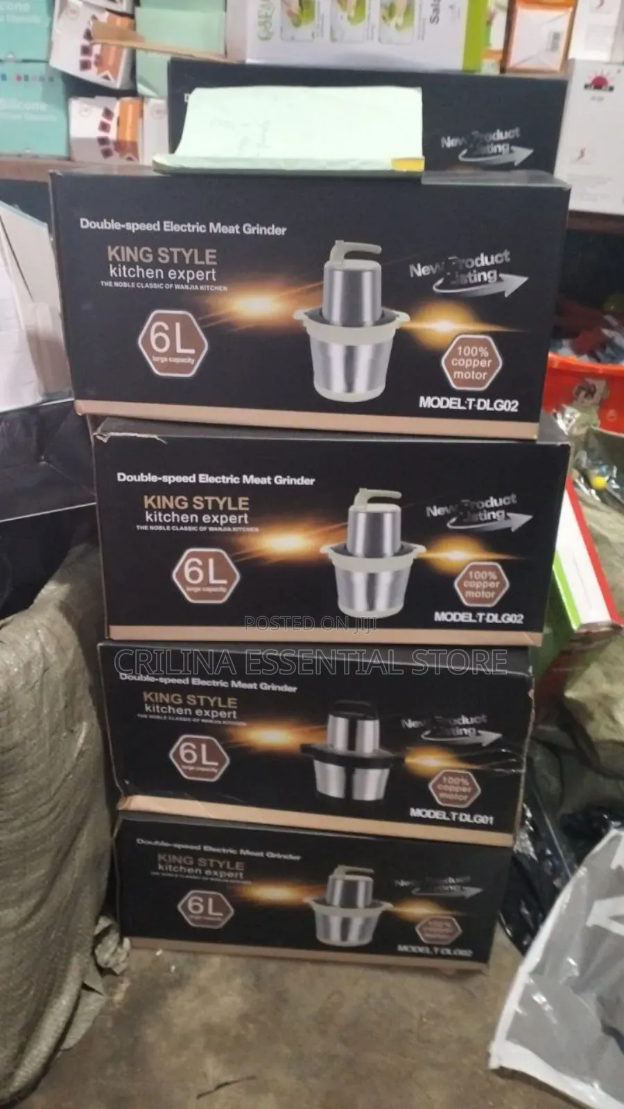 King Style 6l Yam Pounder/Food Processor Machine