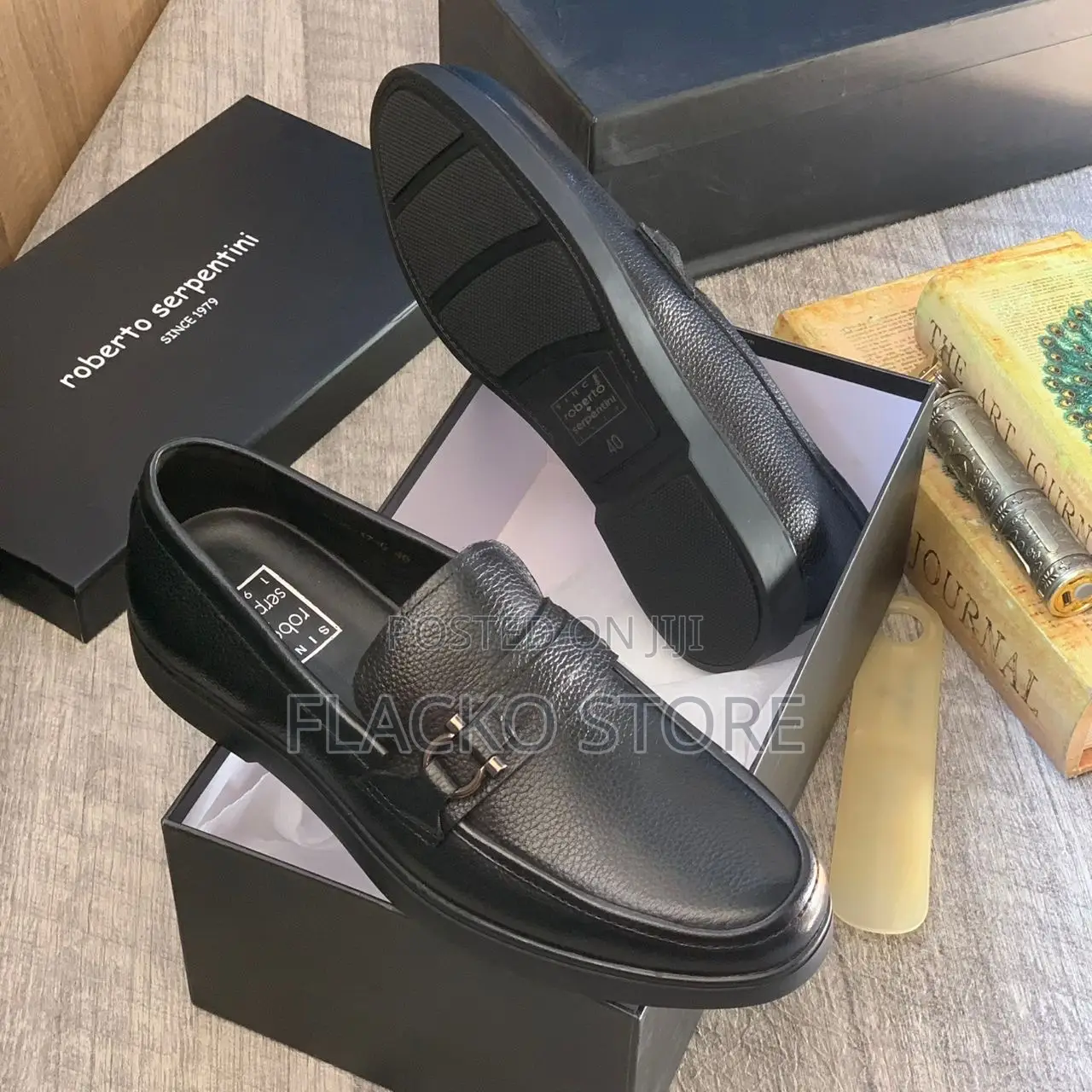 Original Roberto Serpentini Italian Loafers Shoes