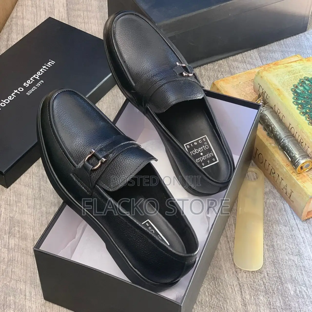 Original Roberto Serpentini Italian Loafers Shoes