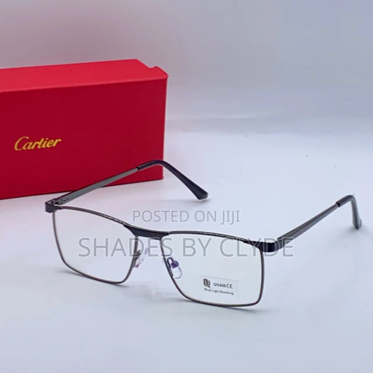 Authentic Anti Blue Lens Cartier Eyeglasses - Brand New!