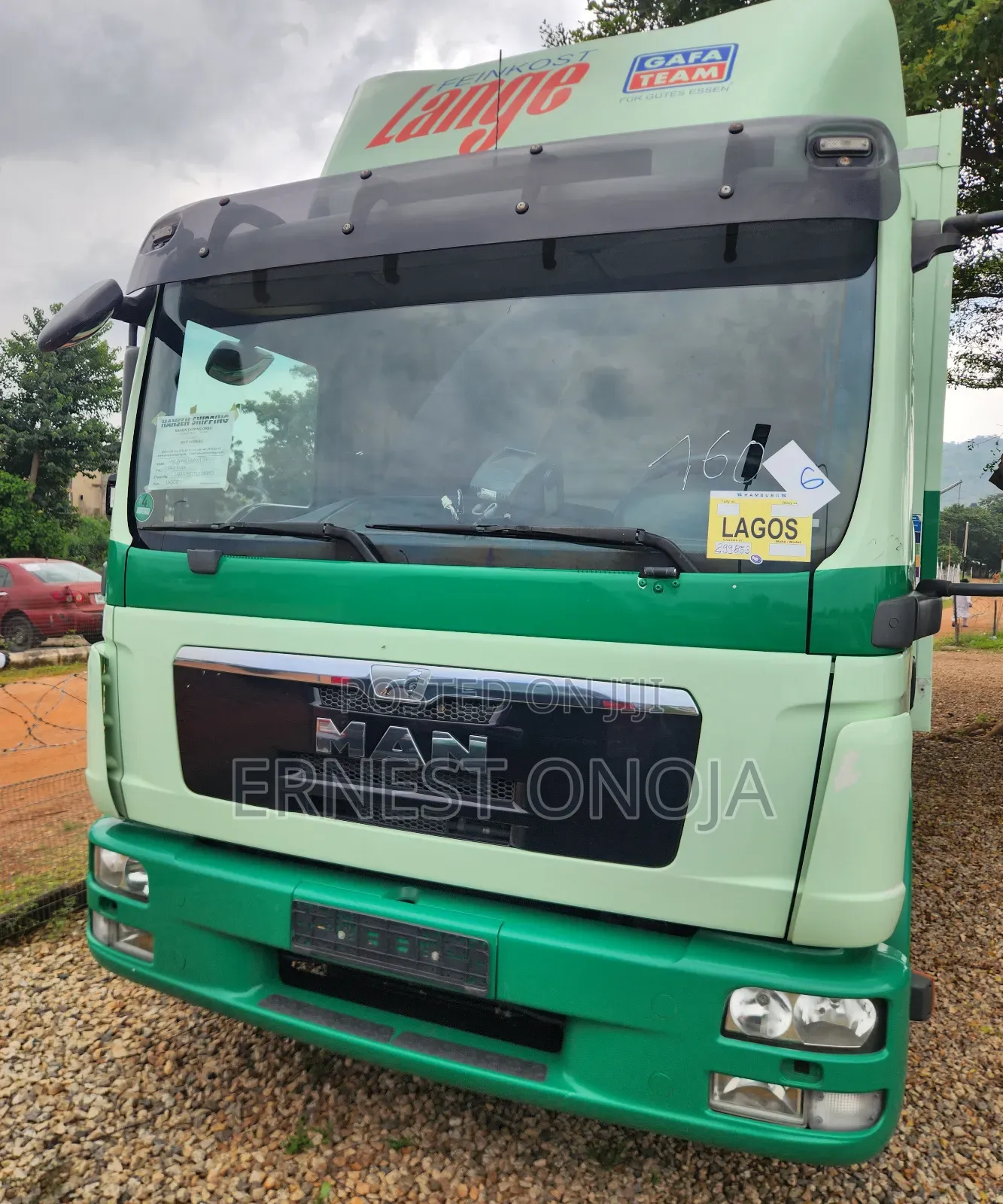 Man Diesel Food Truck 2013 Green