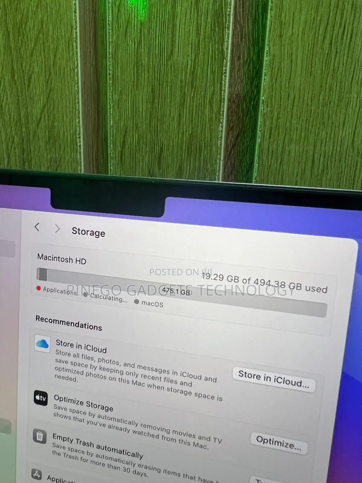 Apple MacBook Pro 2023 M3 Pro 14-Inch 18GB SSD 512GB