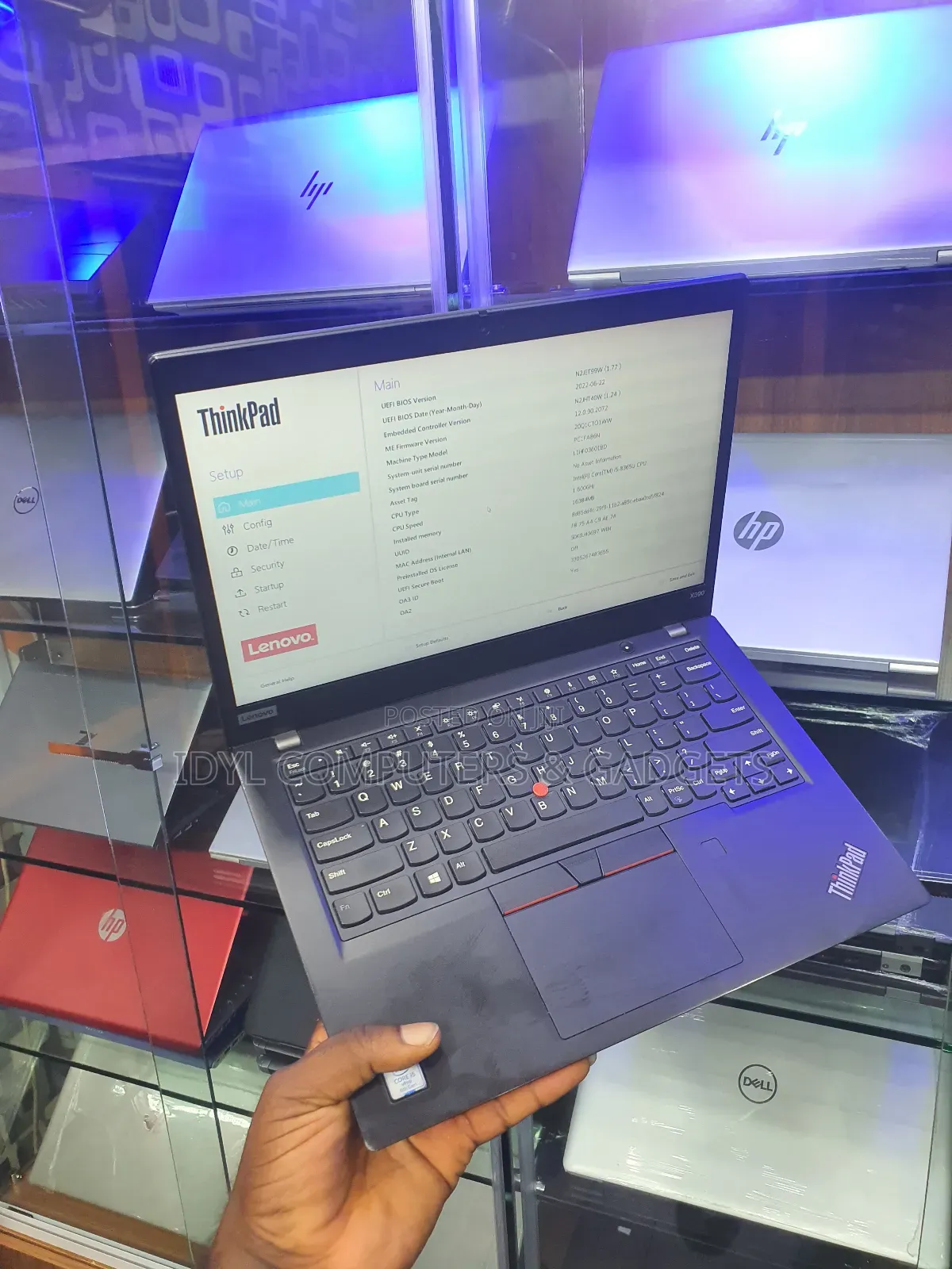 Laptop Lenovo ThinkPad X390 16GB Intel Core I5 SSD 256GB
