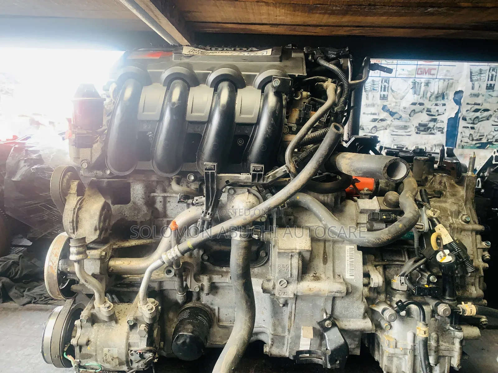 Engine and Gearbox for Honda City "Hybrid " 8plugs Dla