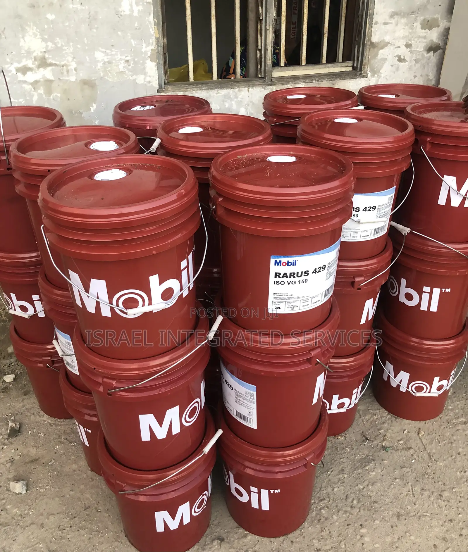 Mobil Rarus 429 Oil Lubricant for Air Compressor