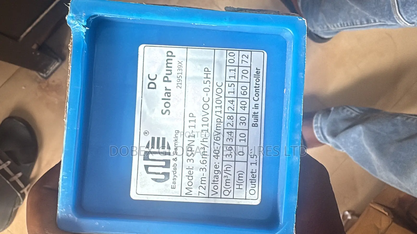 0.5hp Samking Solar Pump