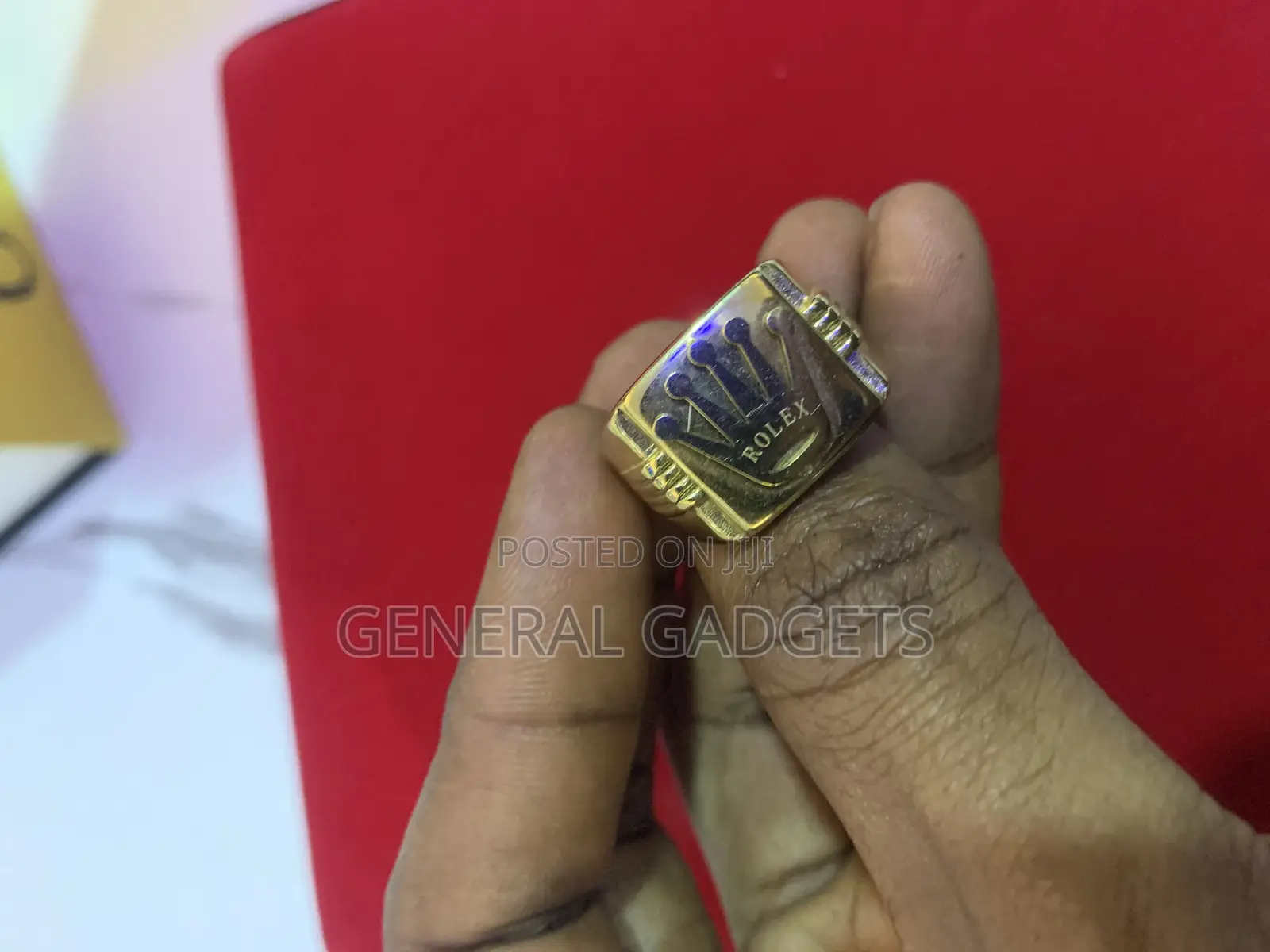 Gold Rolex Ring