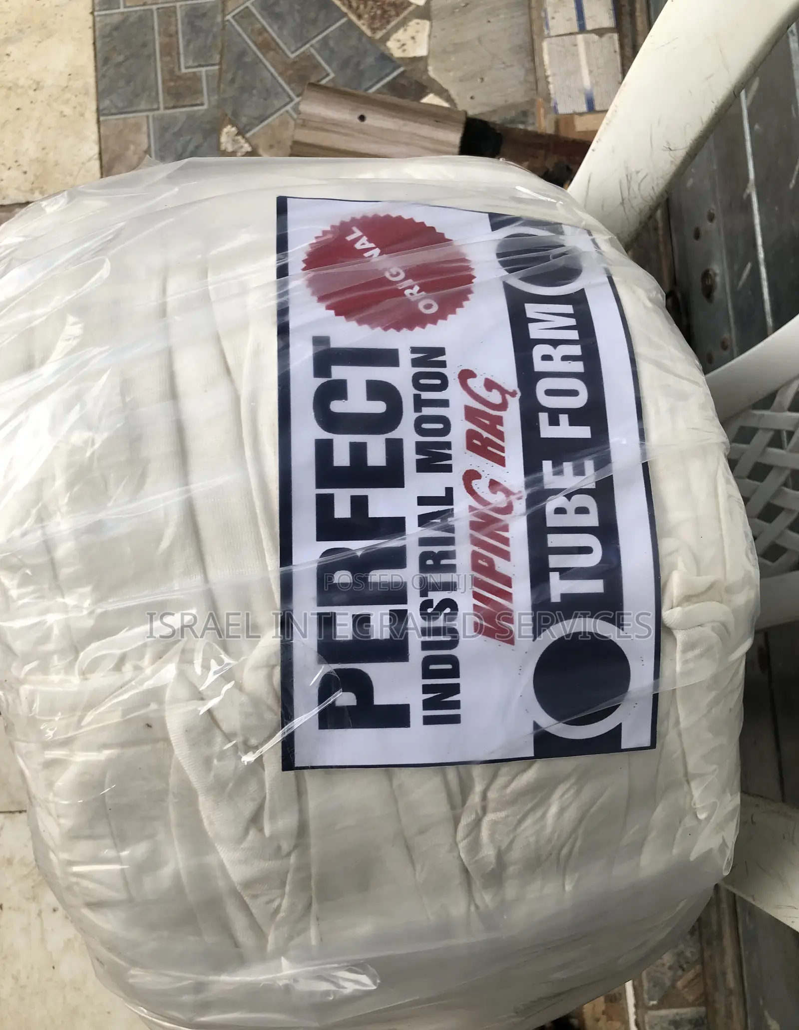 Perfect Industrial Motion Wiping Rag Tube Form 10 Kg