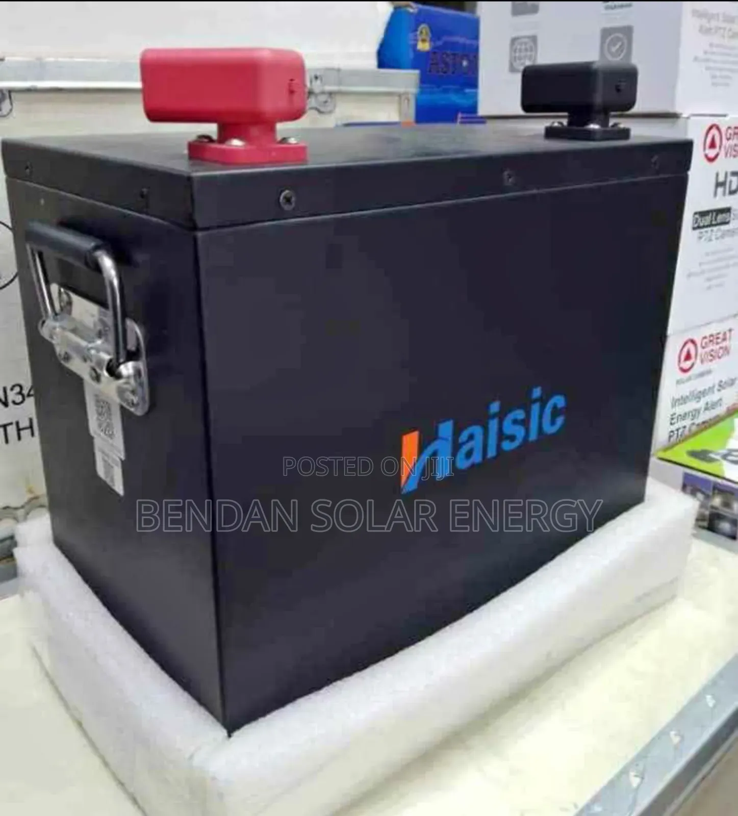 Haisic 4kwh 12.8v Lithium-Ion Battery – Reliable Solar Power Storage