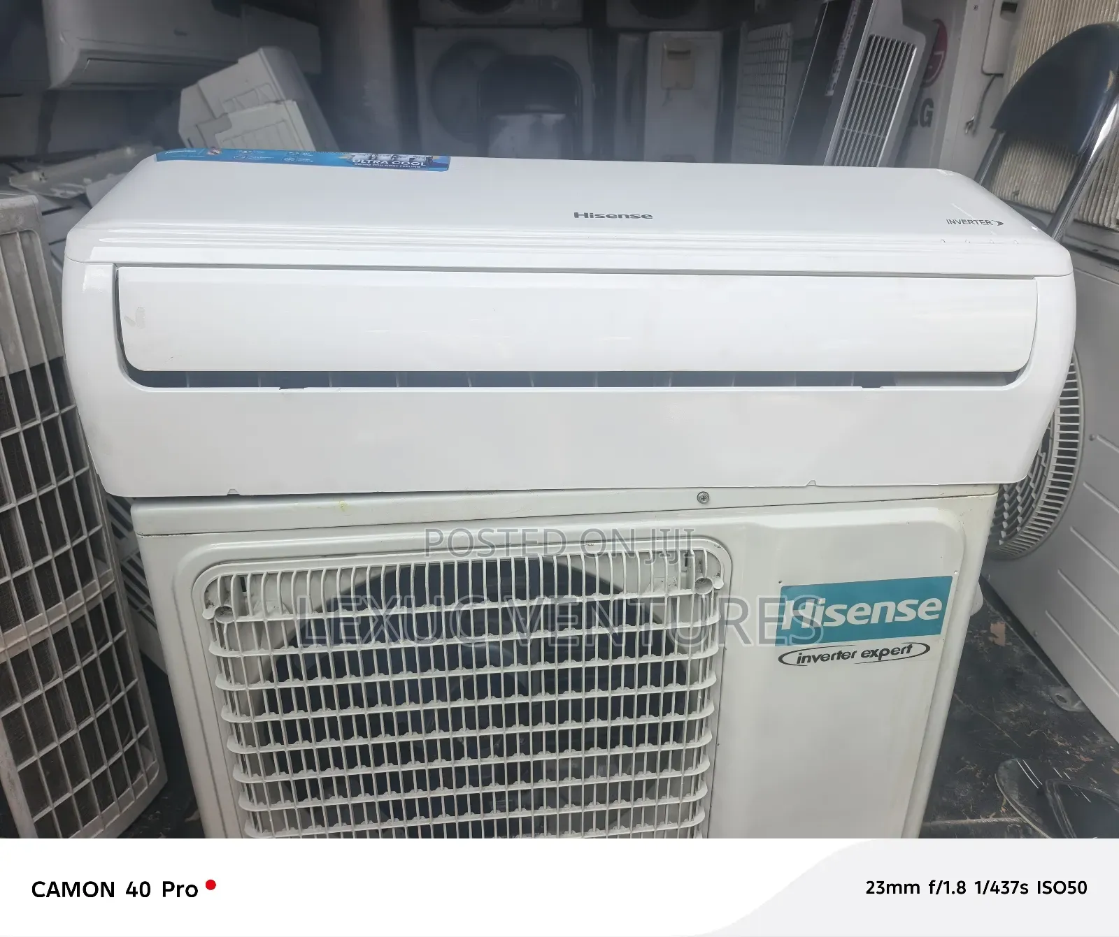 Hisense Expert Inverter Korean Used Split Unit 1.5hp