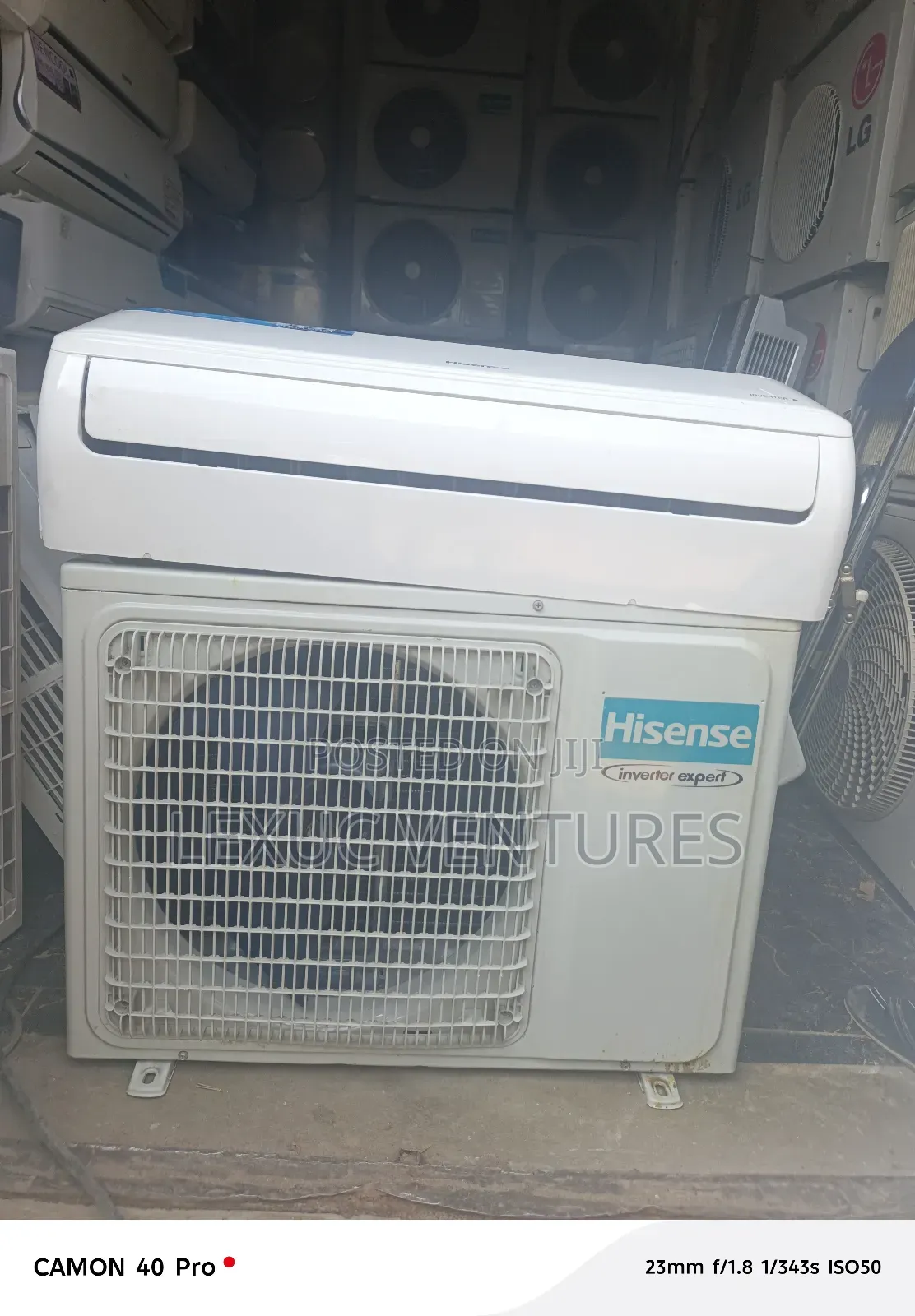 Hisense Expert Inverter Korean Used Split Unit 1.5hp