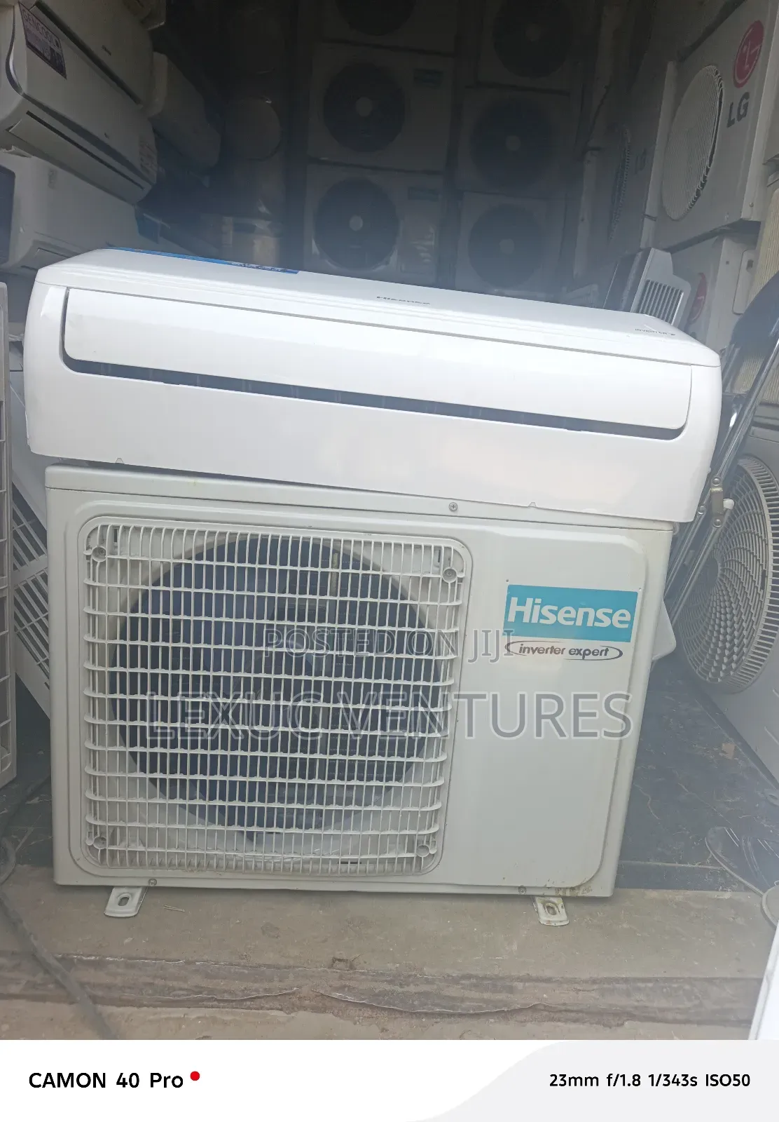 Hisense Expert Inverter Korean Used Split Unit 1.5hp