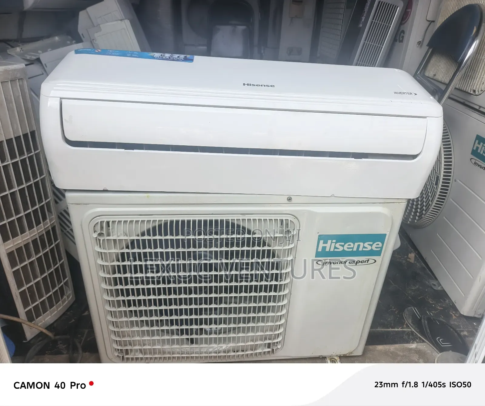 Hisense Expert Inverter Korean Used Split Unit 1.5hp