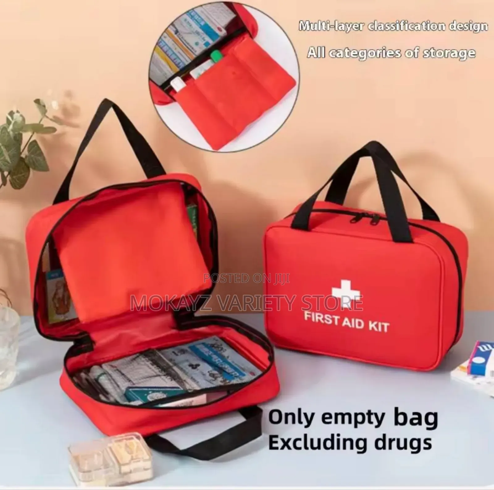 Compact Medical Pouch - First Aid Kit Bag For Emergency