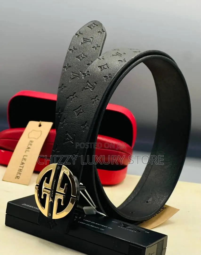High Quality Luxury Men Genuine Leather Belt