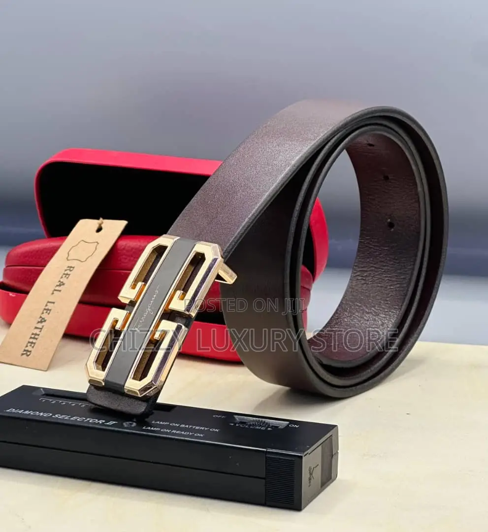 High Quality Luxury Men Genuine Leather Belt
