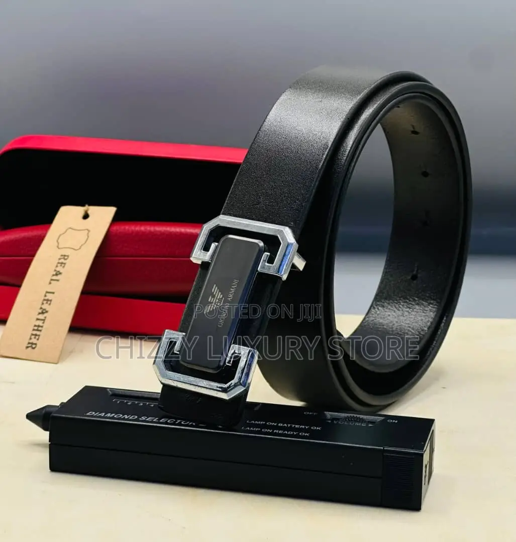 High Quality Luxury Men Genuine Leather Belt