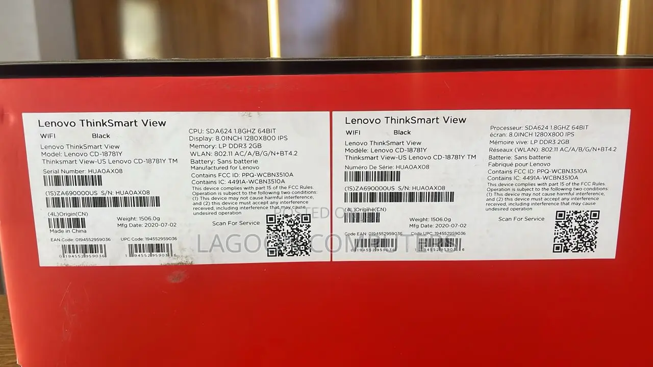 Lenovo Thinksmart View Teams Conference Device Cd-18781y Za690000us
