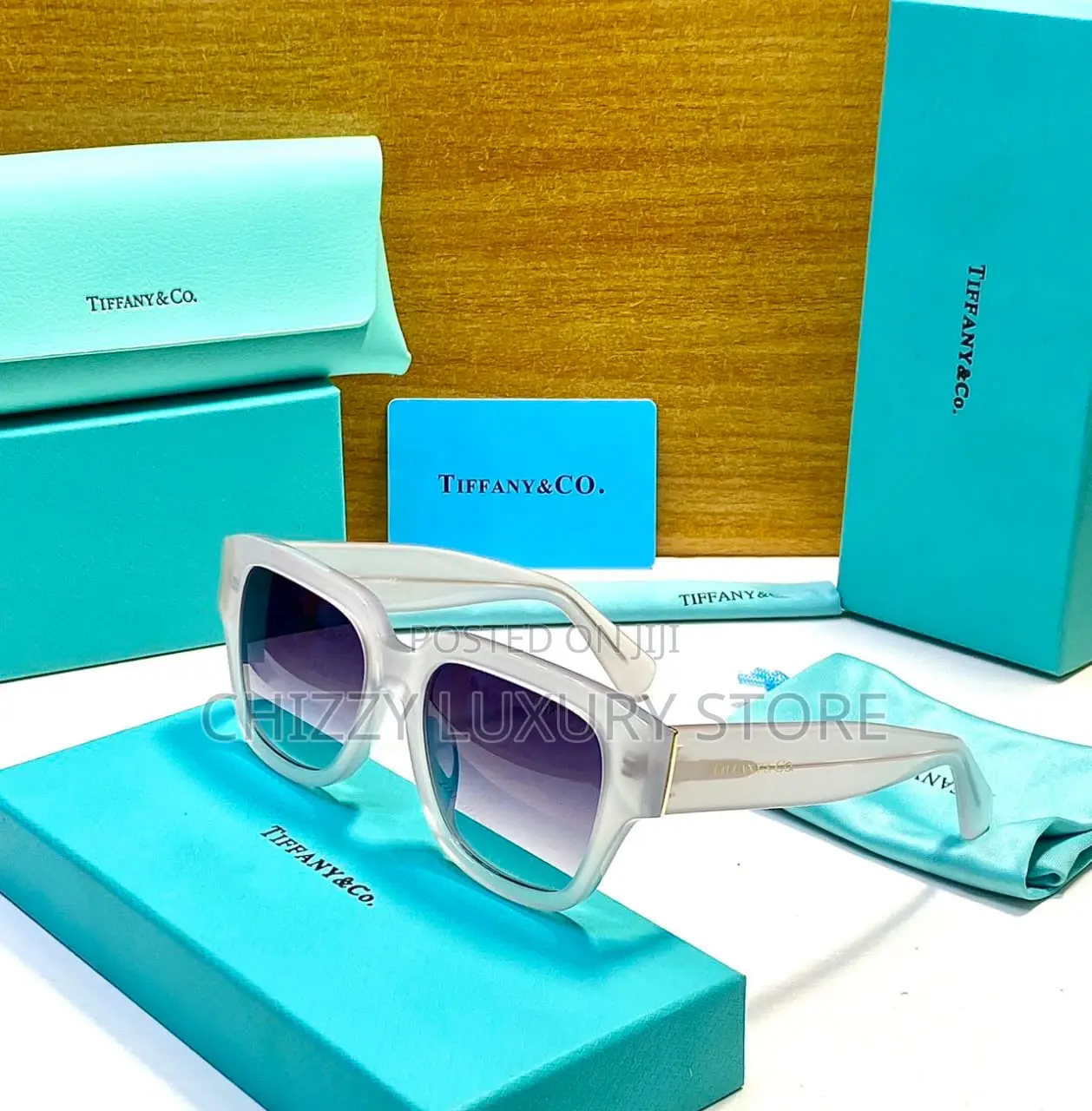 Tiffany Amber Quality Luxury Sunglasses