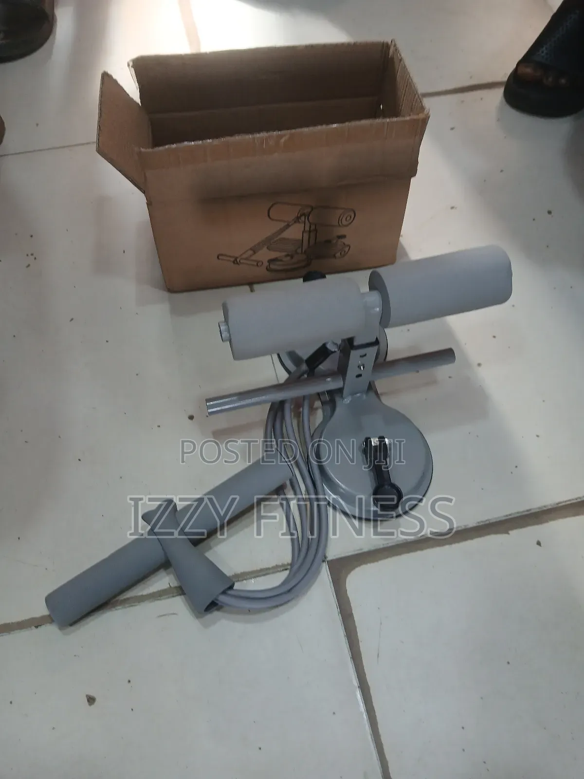 Sunction Sit Up Ab Exercise Machine