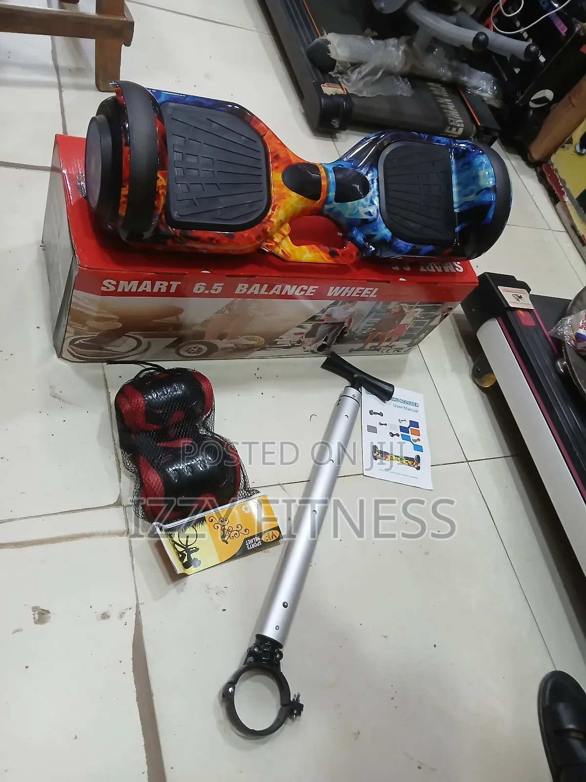 Portable Hoverboard With Accessories