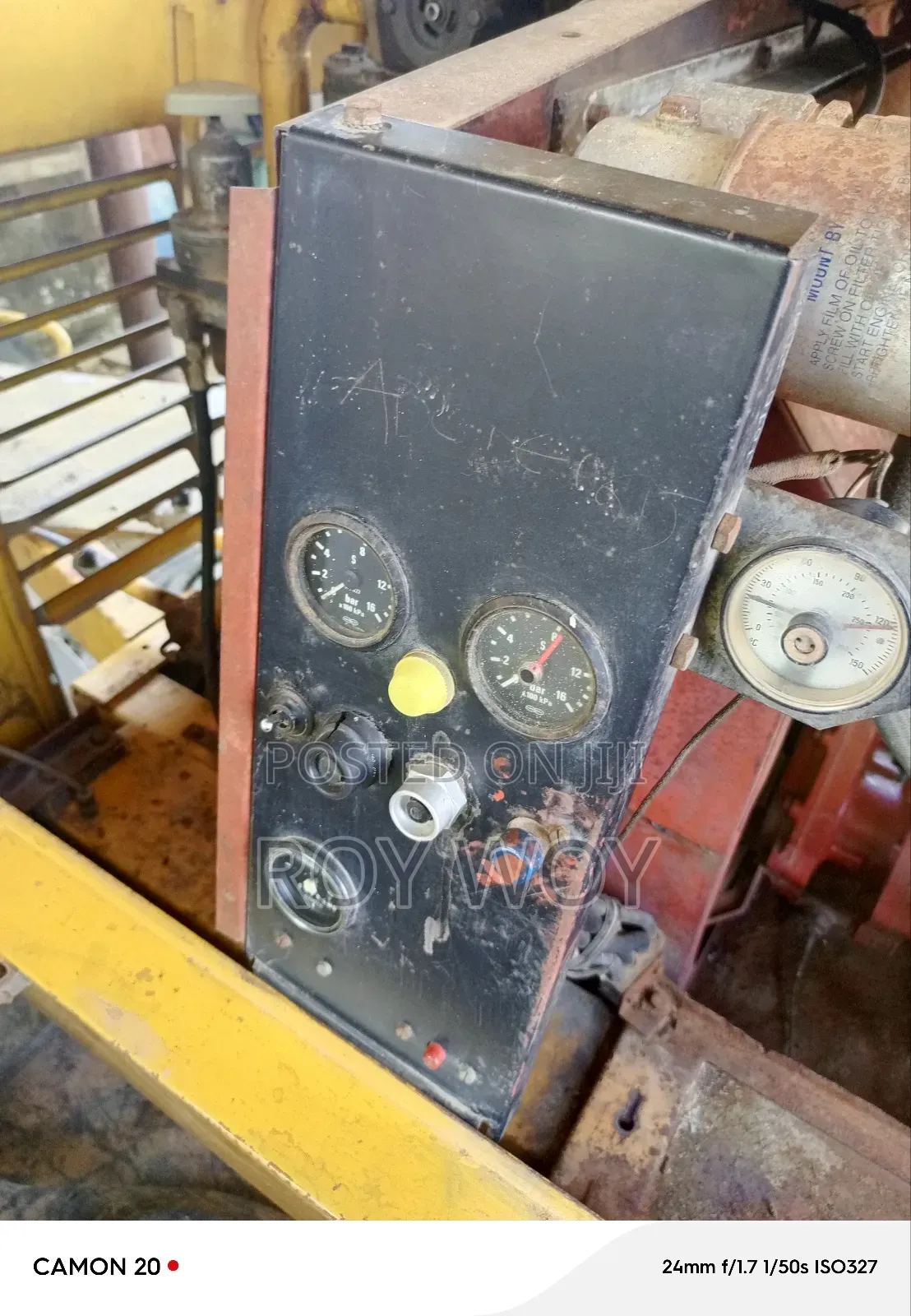 Atlas Copco Xa 120 Air Compressor 4cylinder