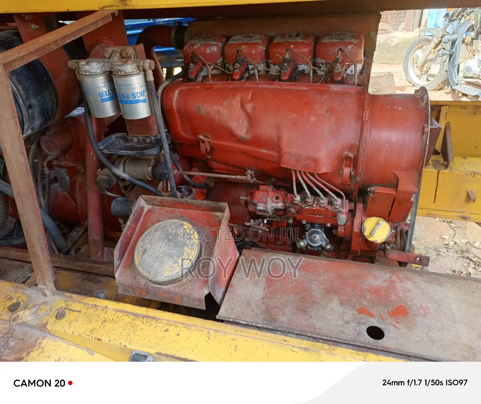 Atlas Copco Xa 120 Air Compressor 4cylinder