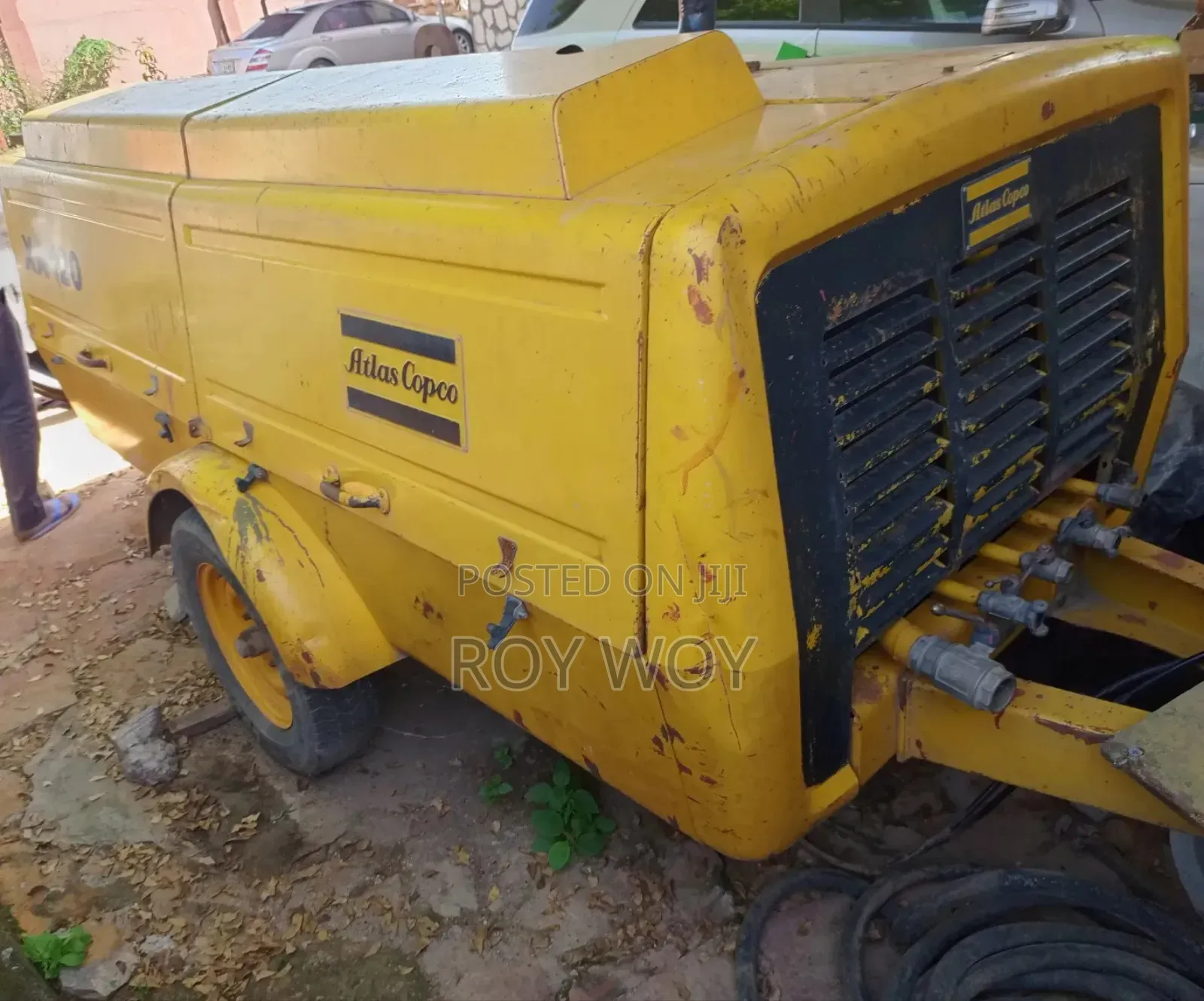 Atlas Copco Xa 120 Air Compressor 4cylinder