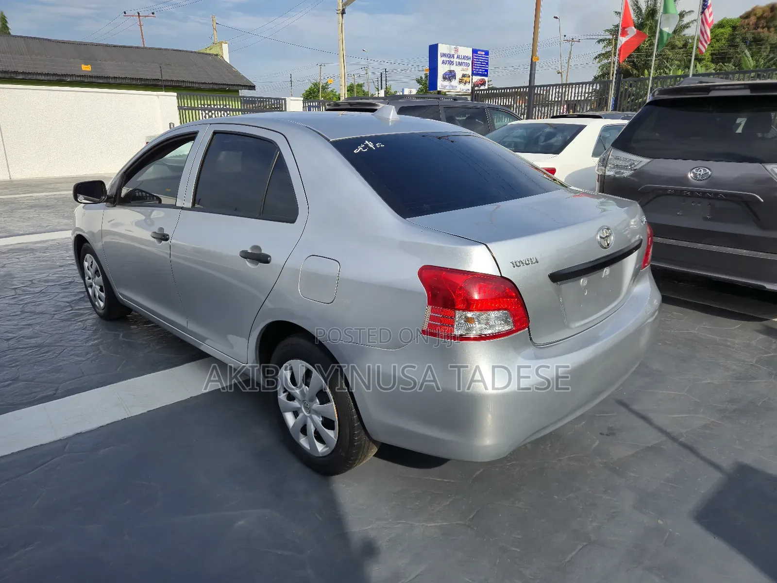 Toyota Yaris 1.5 Sedan 2008 Silver