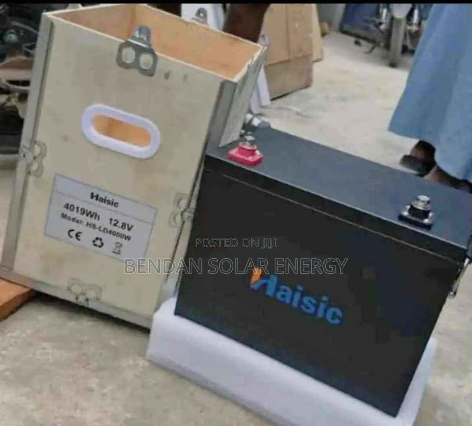 Haisic 4kwh 12.8v Lifepo4 Battery | Compact Solar Power Storage