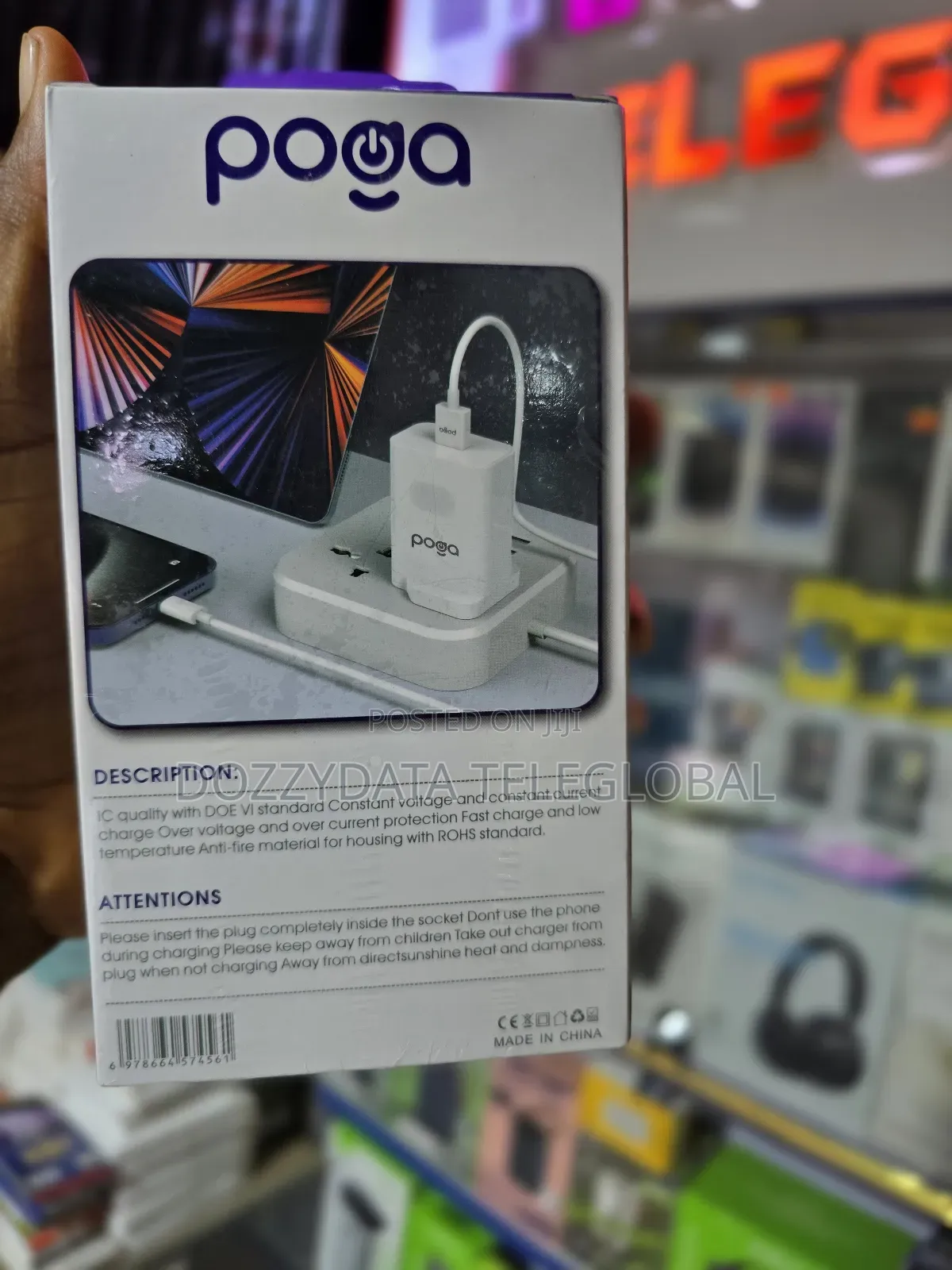 Poga Poch-181 iPhone 120w Super Fast Charger