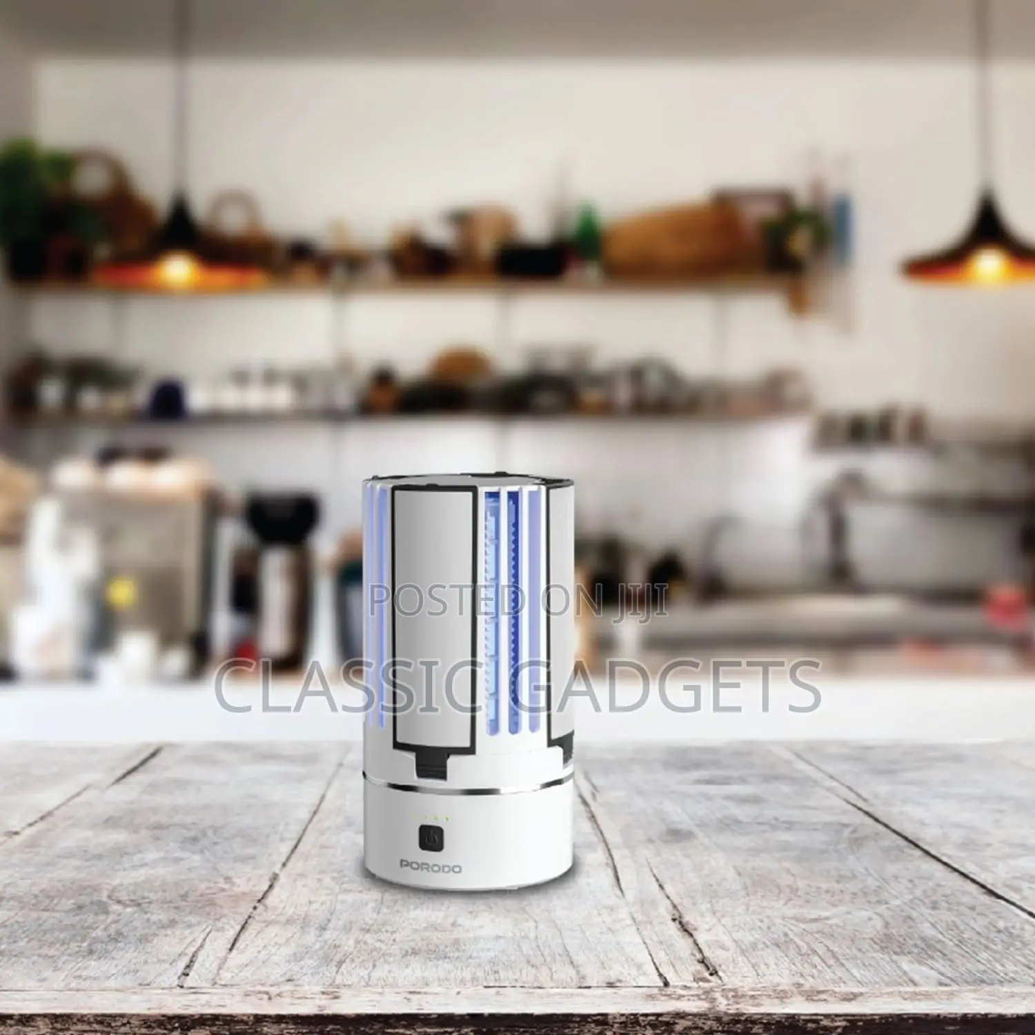Porodo Lifestyle 2-in-1 Portable Insect Killer Lamp With 360° Coverage