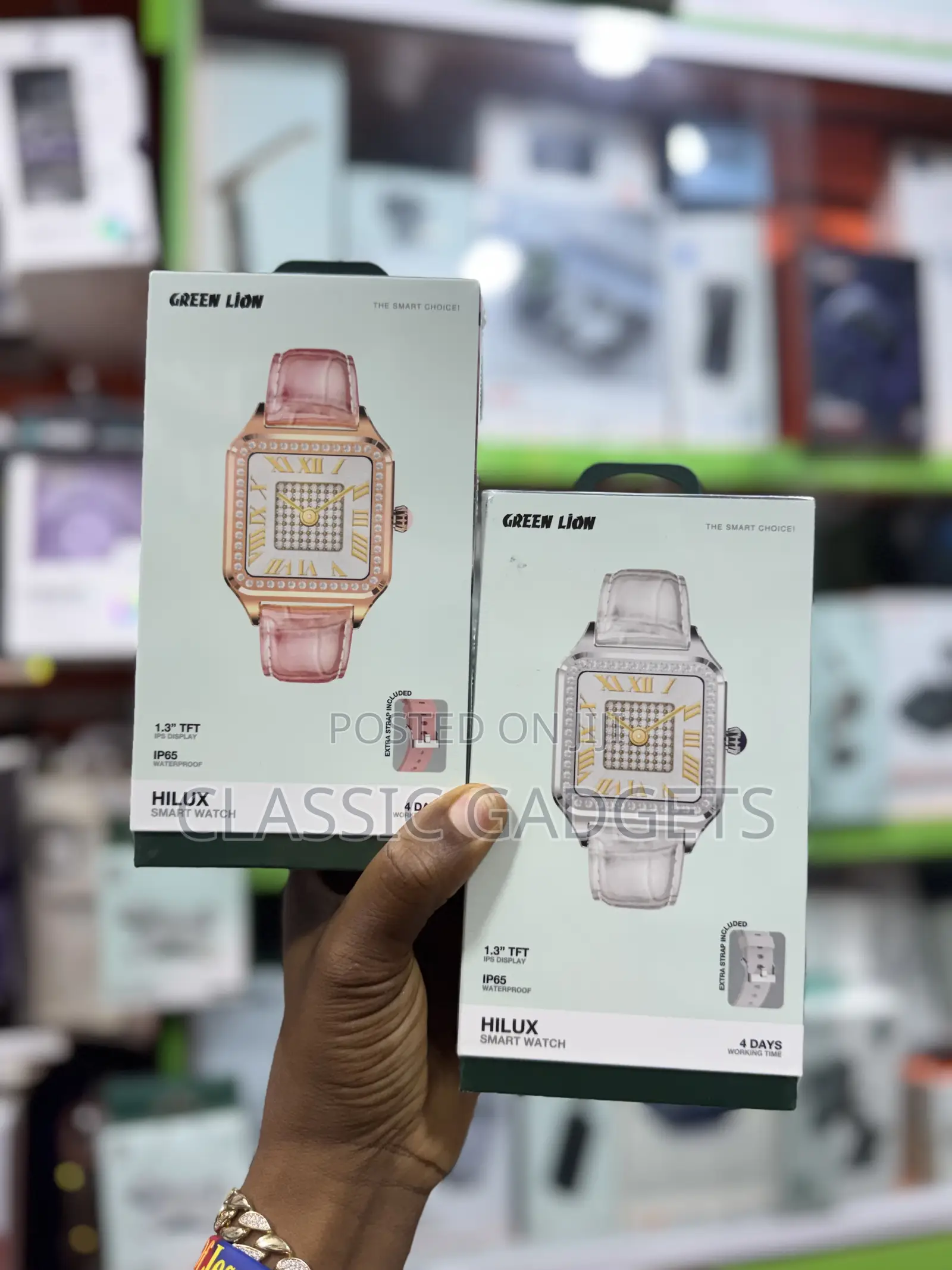 Green Lion Hilux Smart Watch With Extra Strap