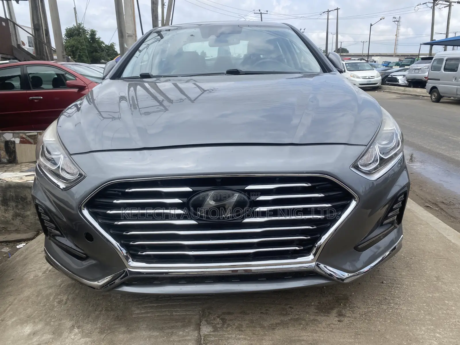 Hyundai Sonata Limited 2019 Gray