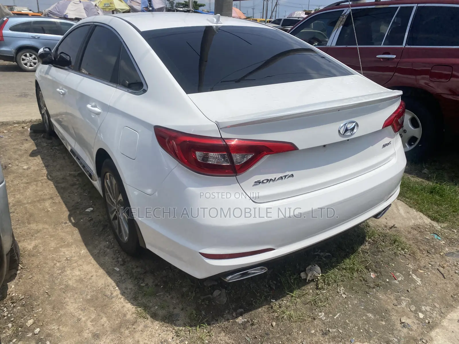 Hyundai Sonata Sport 4dr Sedan (2.4L 4cyl 6A) 2015 White