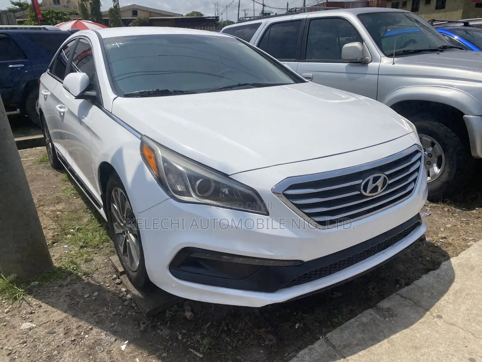 Hyundai Sonata Sport 4dr Sedan (2.4L 4cyl 6A) 2015 White