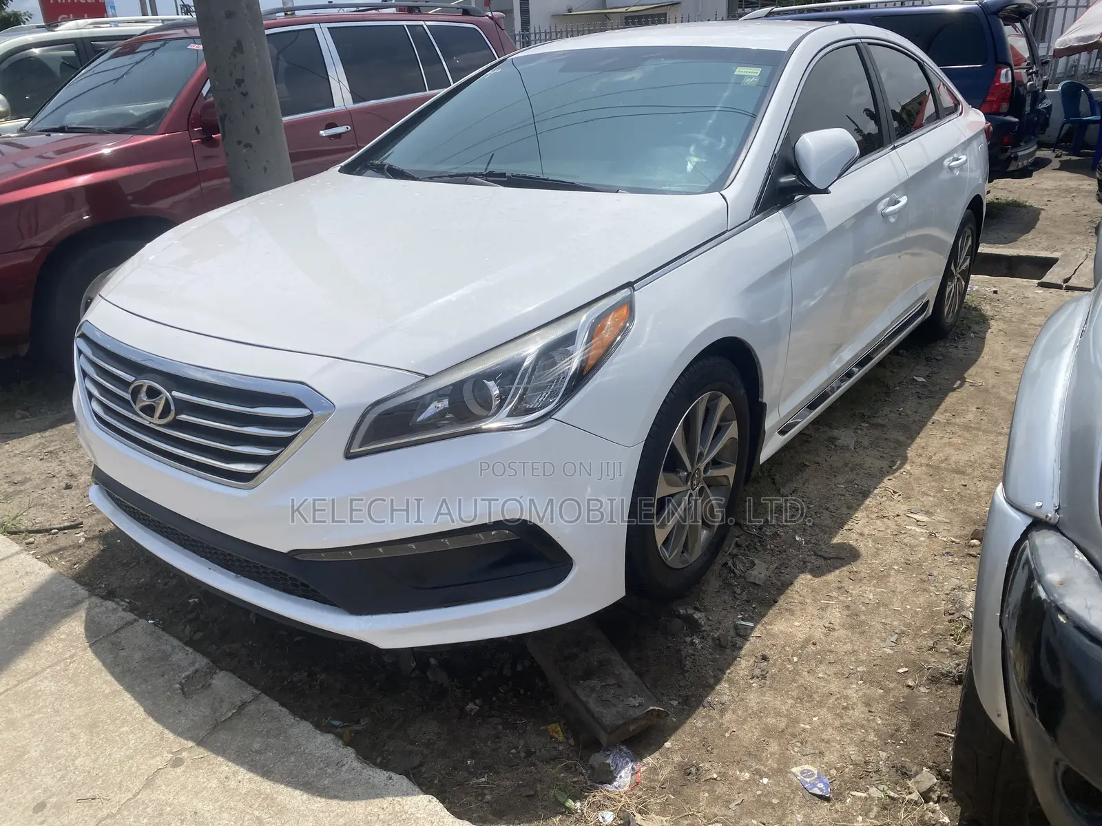 Hyundai Sonata Sport 4dr Sedan (2.4L 4cyl 6A) 2015 White