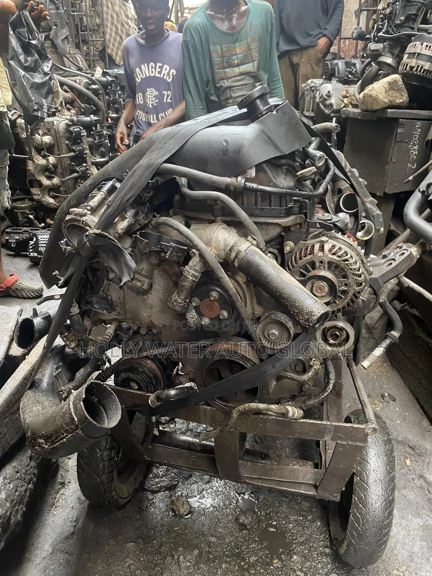 Complete Engine Ford F-150 3.5 Liter Double Turbo Charger From 2018