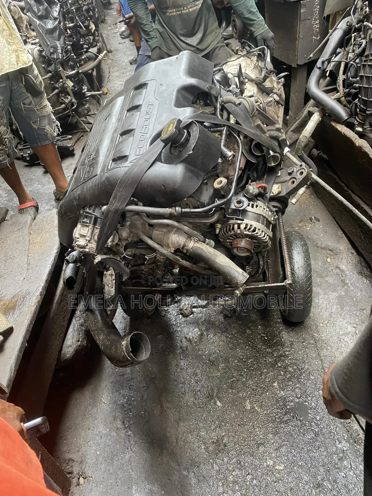 Ford F-150 3.5-Liter Twin-Turbo V6 Ecoboost Complete Engine.
