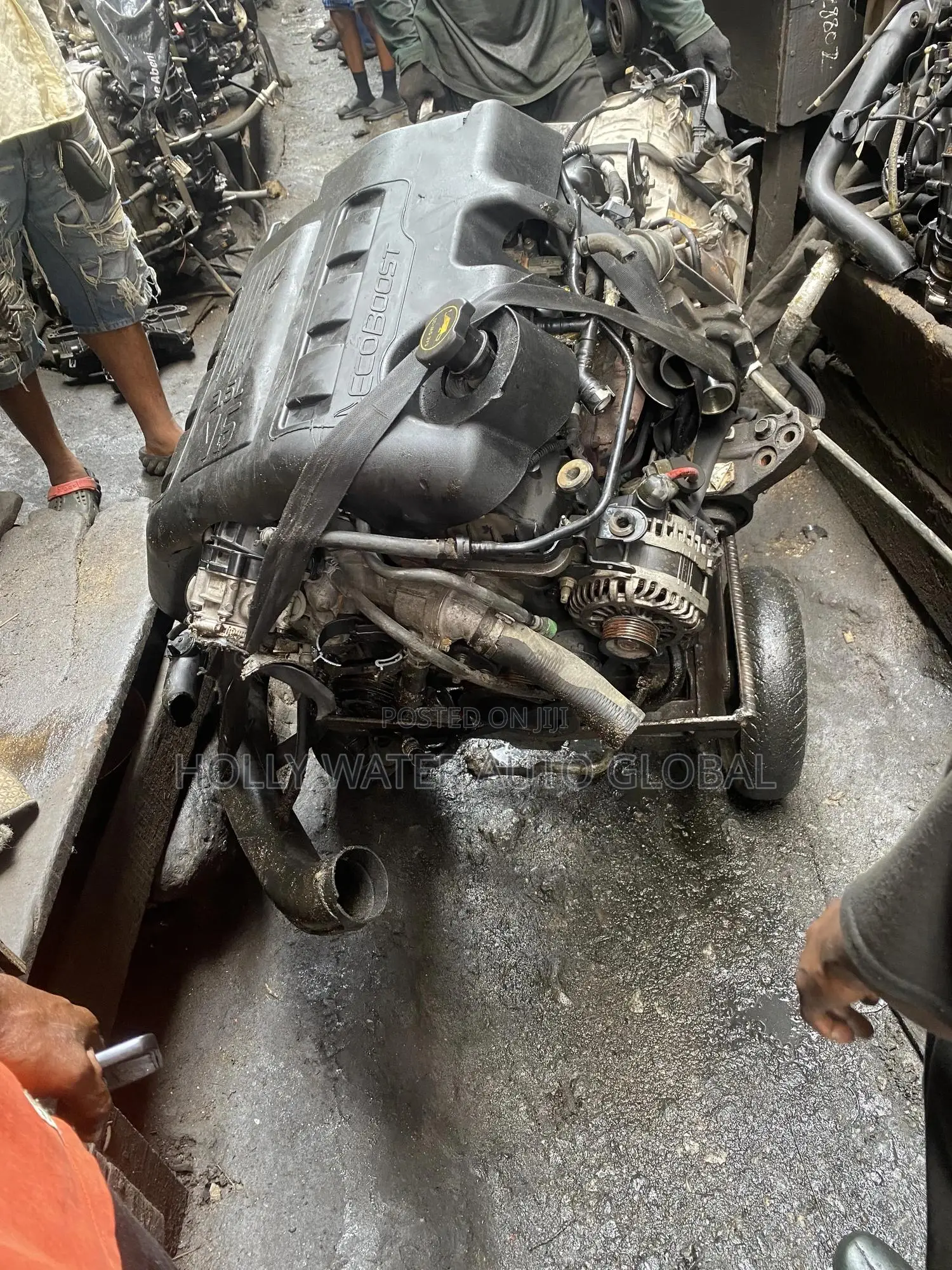 Complete Engine Ford F-150 3.5 Liter Double Turbo Charger From 2018