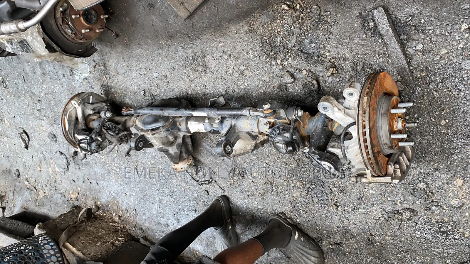 Complete Front Axle Jeep Wrangler 2018/2024 Model Jl