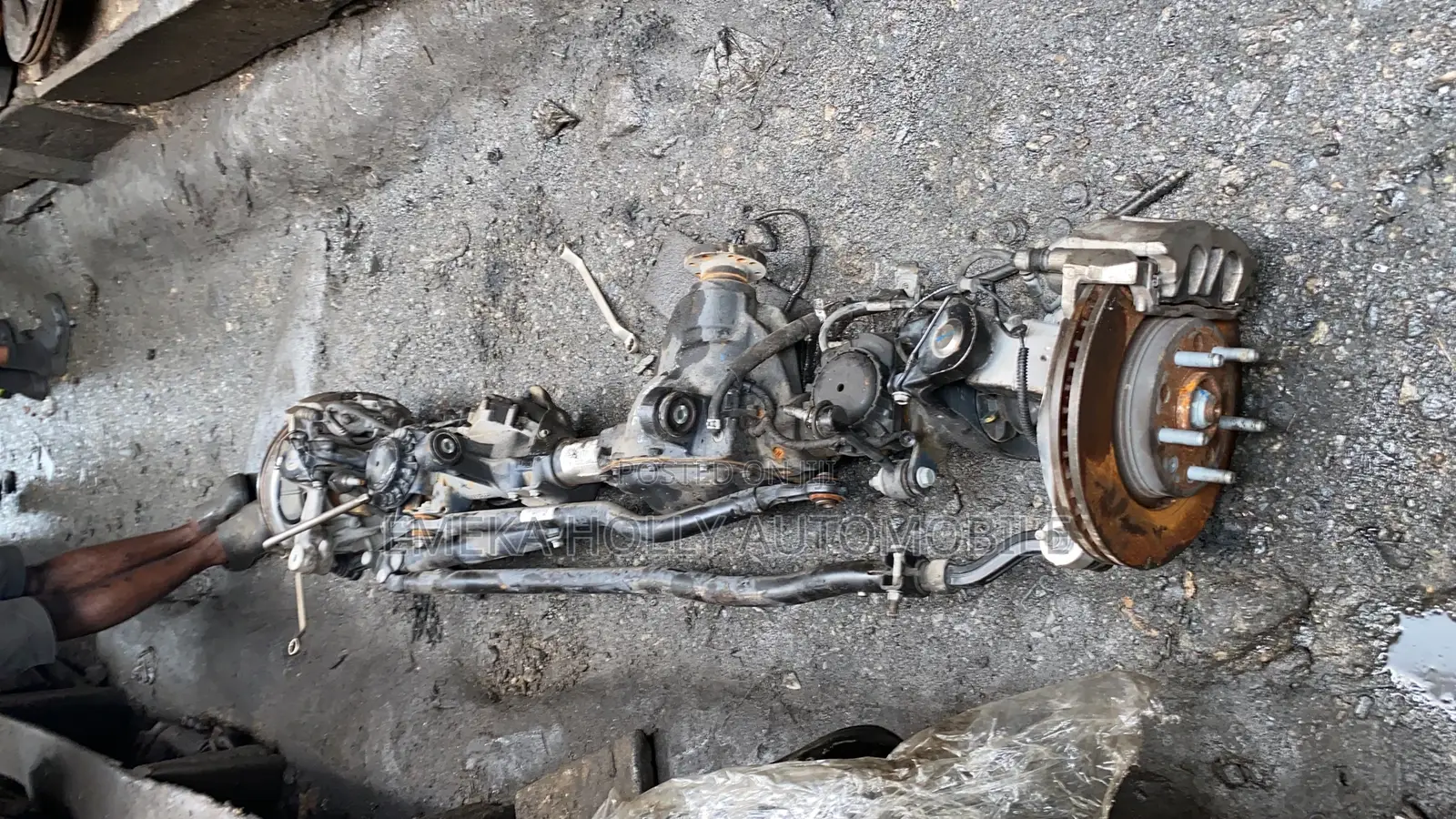 Complete Front Axle Assembly for Jeep Wrangler JL 2018-2023
