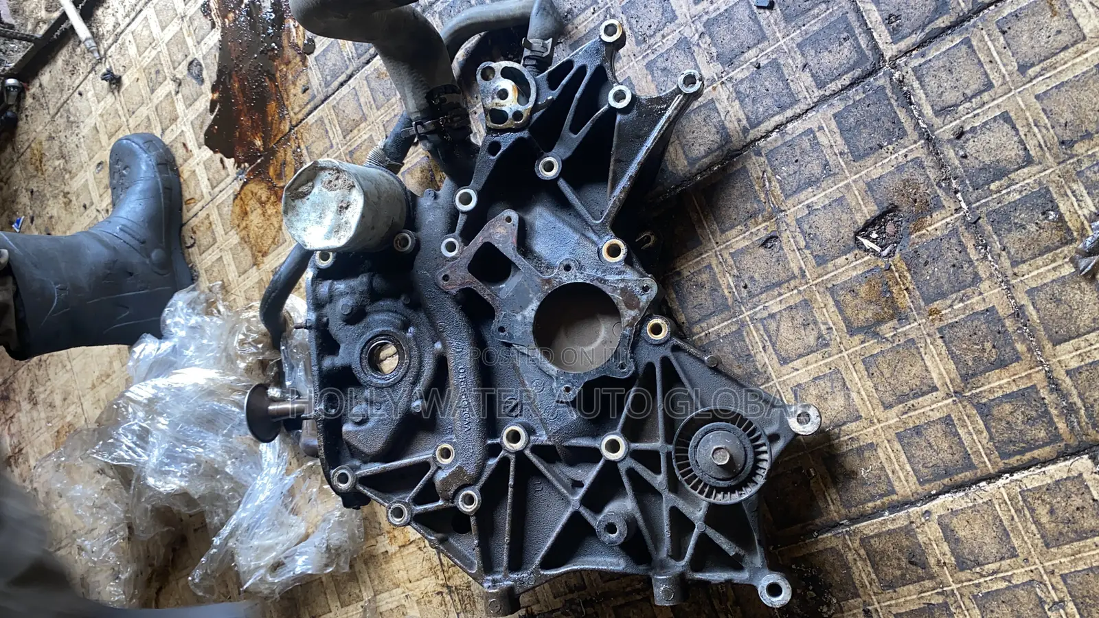 Jeep Wrangler 3.8 Liter Oil Pump Complete With Front Casing 