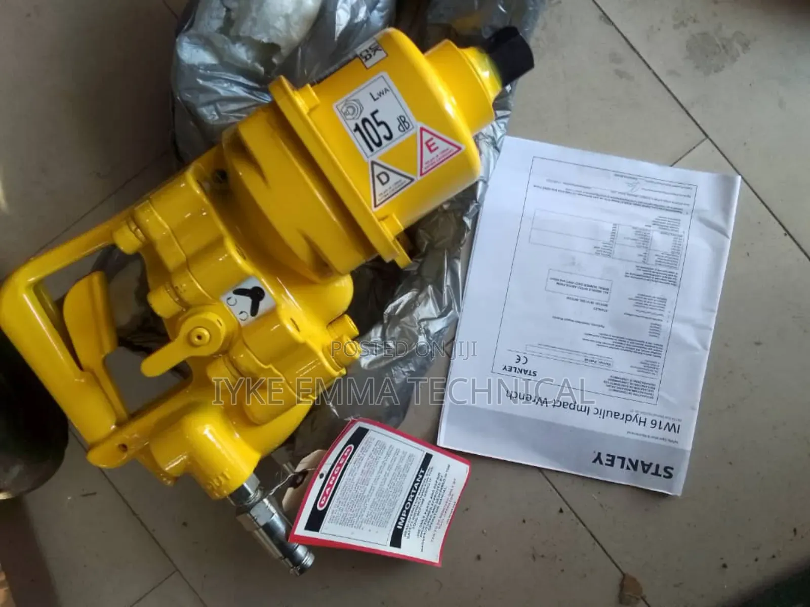Iw16 Hydraulic Impact Wrench.