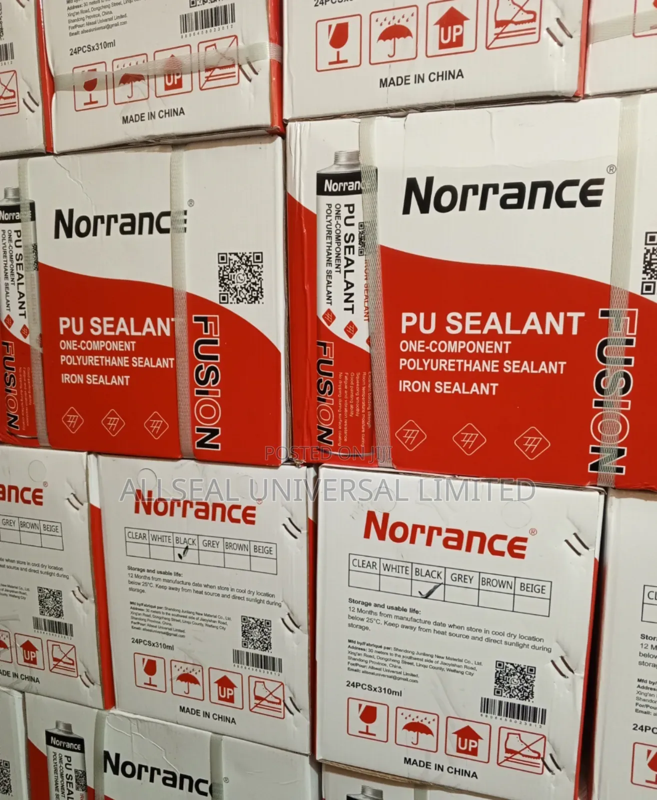 Norrance Fusion Pu Iron Gum Sealant (Nous Parlons Français)