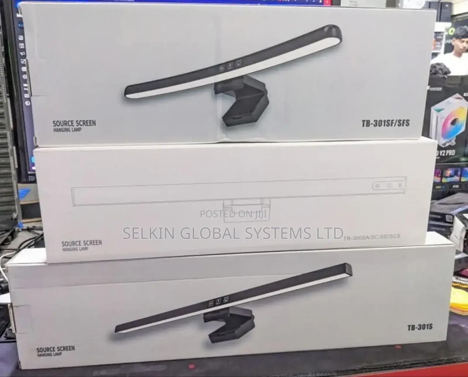 RGB Computer Monitor Screen Light Bar for Eye Protection