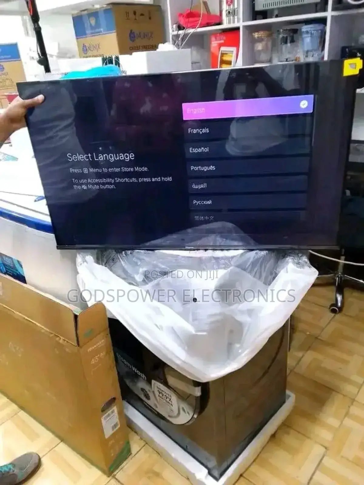 Hisense 43 Inches Vidaa Smart Tv With Youtube , Netflix